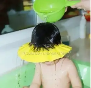 Kids Shower Cap Protector - Yellow