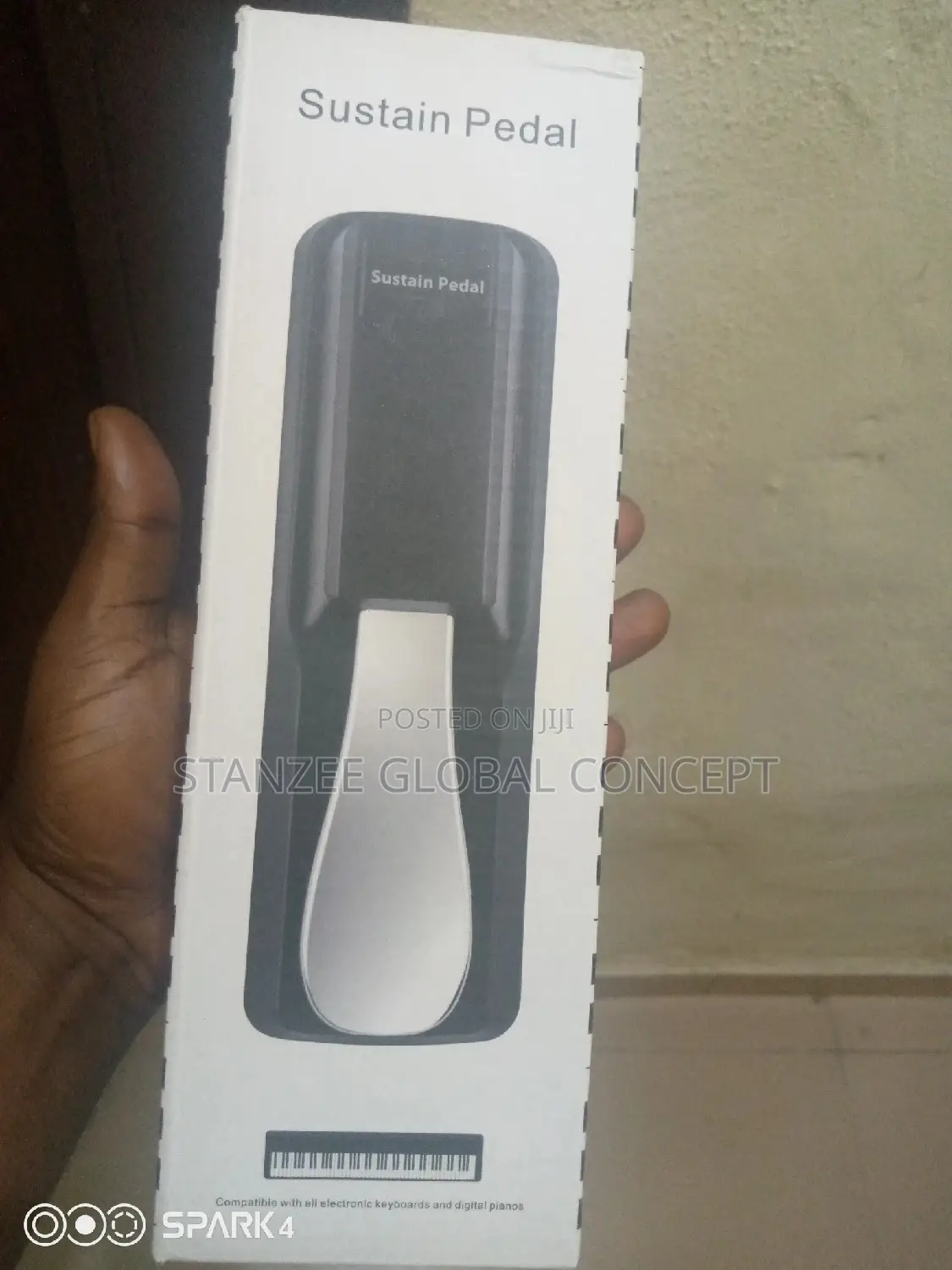 Sustain Pedal for Electronic Keyboard