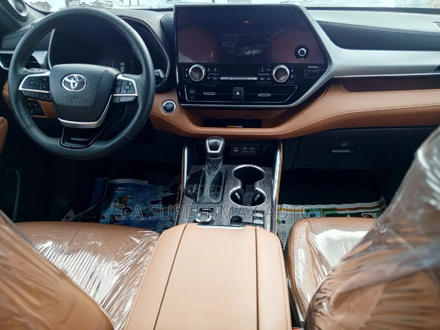 Toyota Highlander Platinum AWD 2023 White