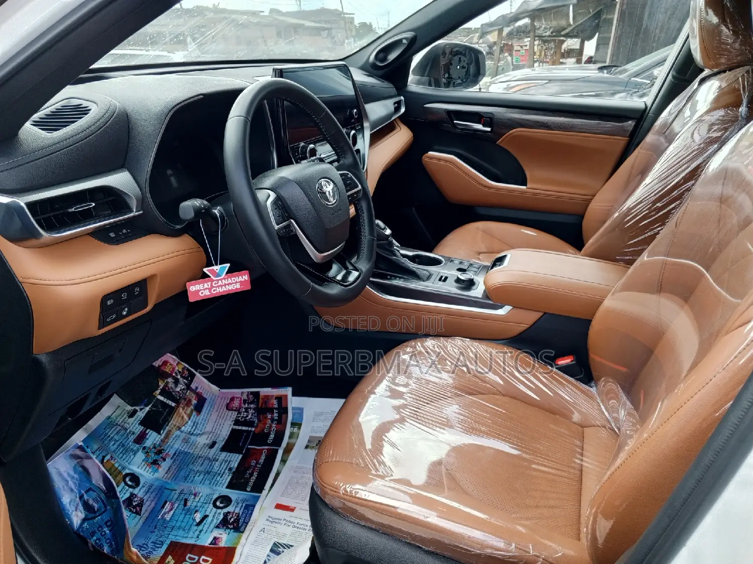 Toyota Highlander Platinum AWD 2023 White