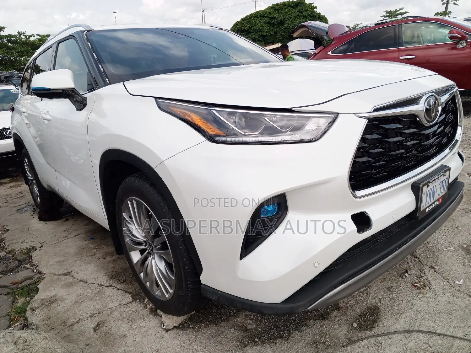 Toyota Highlander Platinum AWD 2023 White
