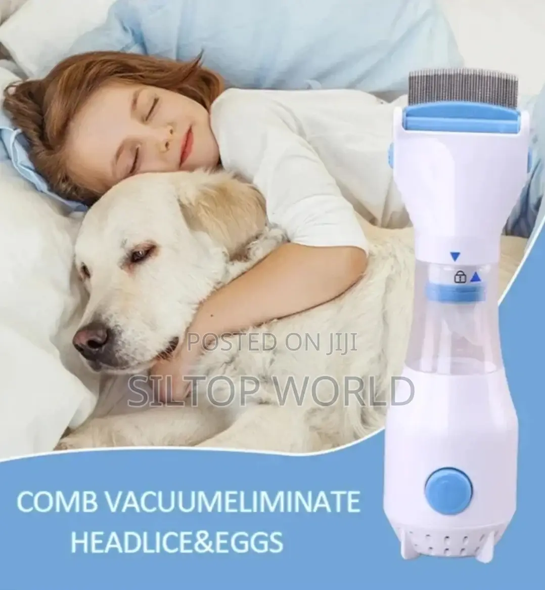 V-comb Electric Head Lice Remover