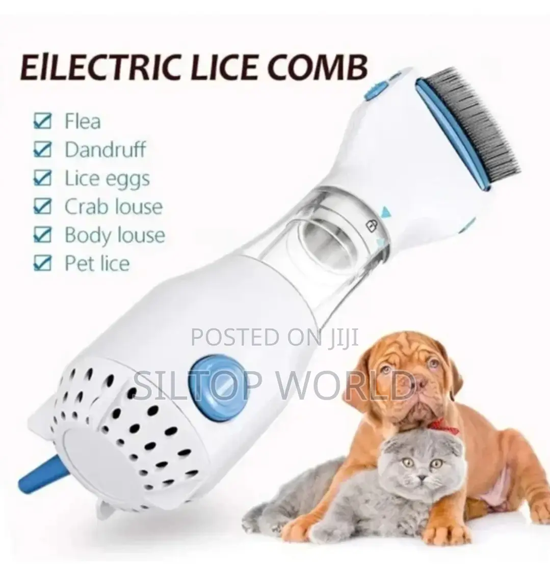 V-comb Electric Head Lice Remover