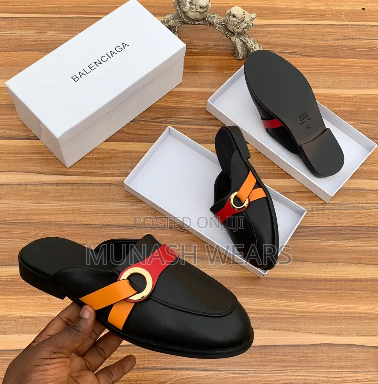 Original Leather Half Shoe