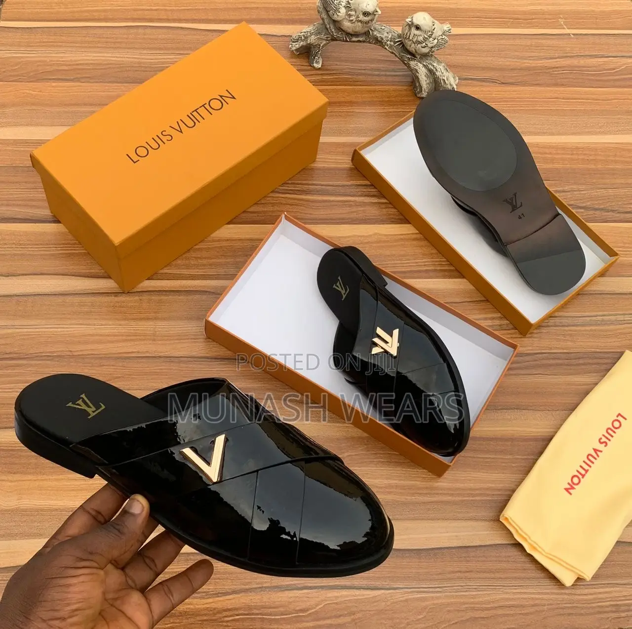 Original Leather Half Shoe