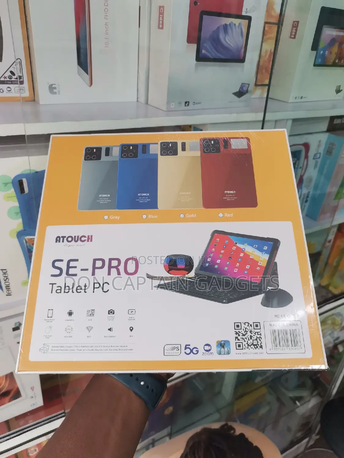 Atouch SE PRO Tablet With Keyboard 12gb+512gb