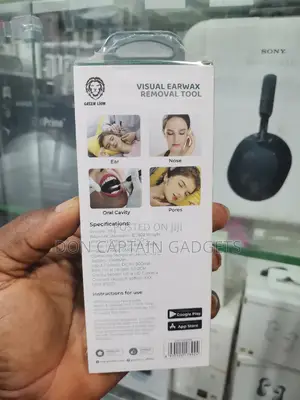 Green Lion Visual Earwax Removal Tool