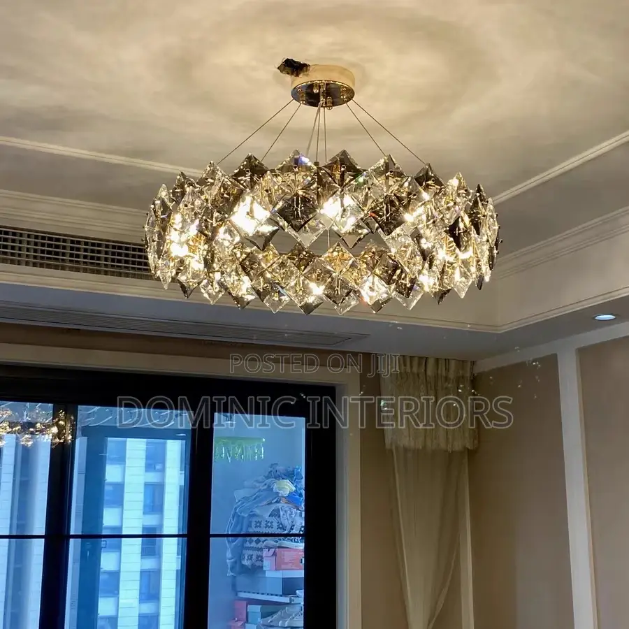 Luster Crystal Led Chandelier