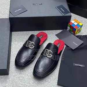 Original DOLCE GABBANA Half Shoes Available in Store