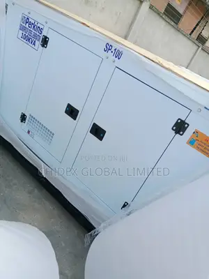 100kva Perkins Sound Proof Generator 100% Copper Coin
