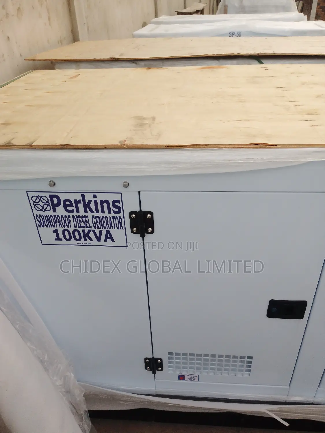 100kva Perkins Sound Proof Generator 100% Copper Coin