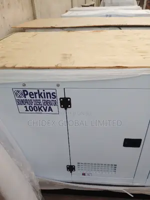 100kva Perkins Sound Proof Generator 100% Copper Coin