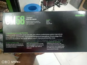 Shure Sm58 Legendary Vocal Microphone