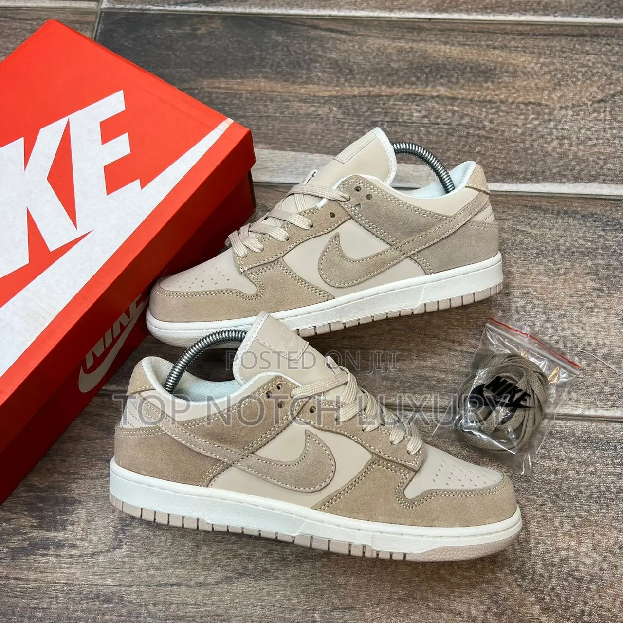 *Nike Sb Dunk Low PRO Qs. Brown/Beige