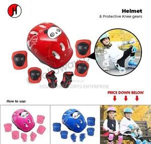 Children Helmet and Protective Knee Gear