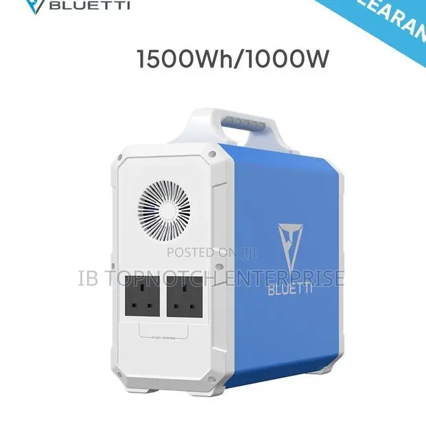 Bluetti's Powerhouse! 1500wh/1000w Solar Panel - Supercha