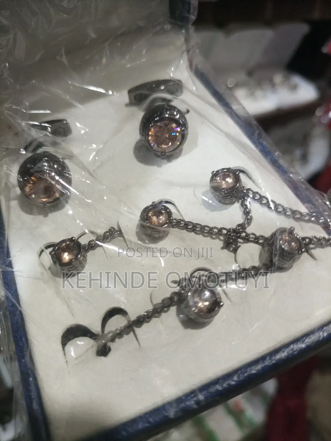 Cufflinks and Button