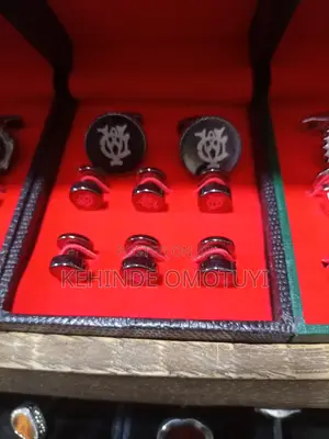 Cufflinks and Button