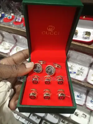Cufflinks and Button