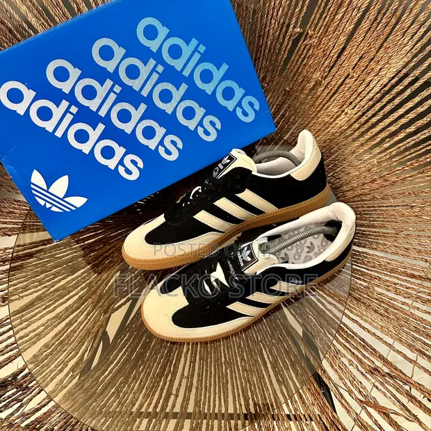 Original Adidas Samba Black Wonder White Sneakers for sale - Flacko Store   Price:  60,000 on Jiji.ng [Lagos Island (Eko)]