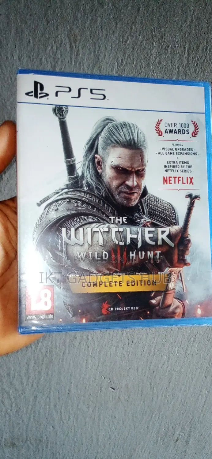 Ps5 the Witcher Wild Hunt