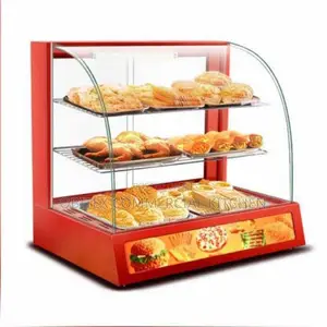 Commercial 2plates Snacks Display Warmer Is Available for Sale