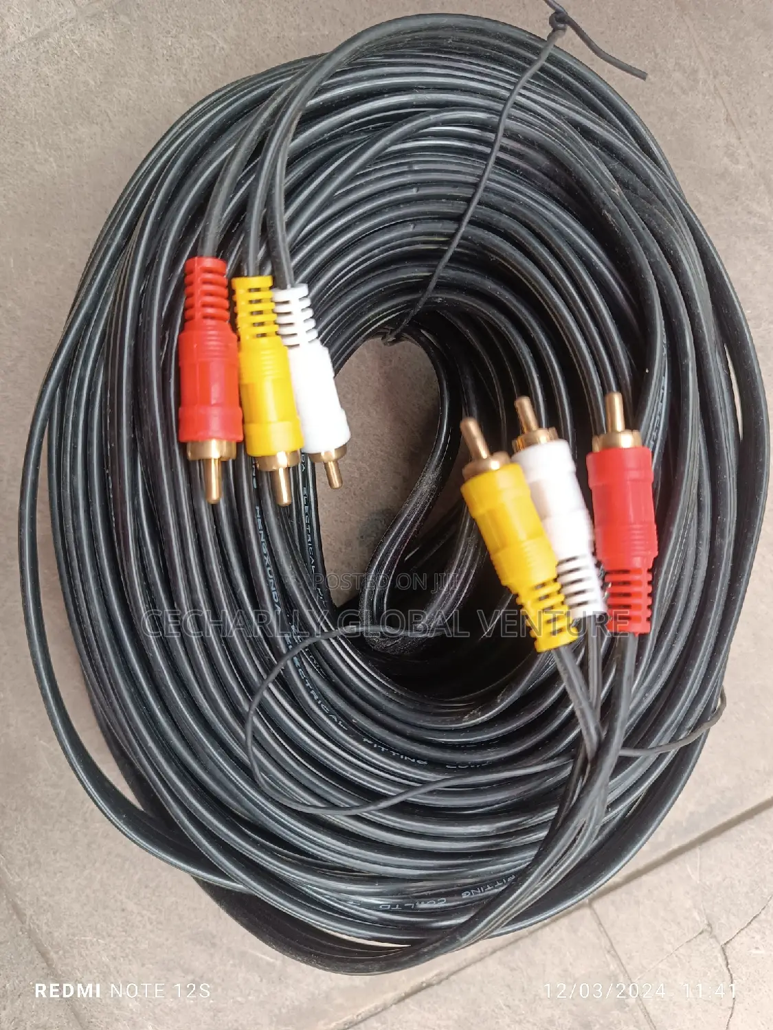 30m Av (Rca) Cable