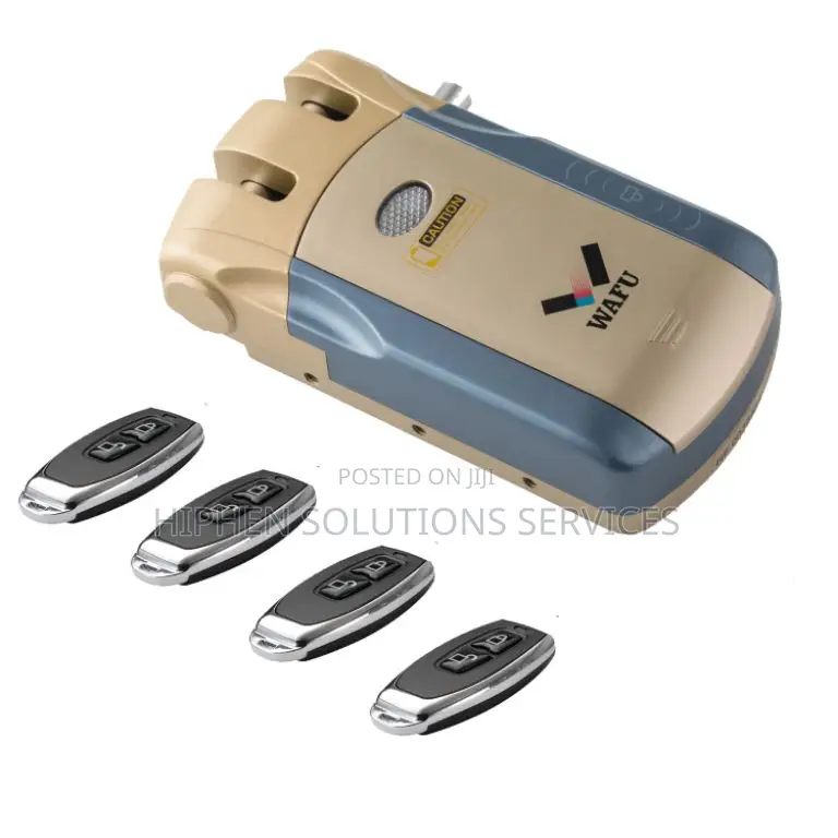 Electronic Lock With 4 Remote Control