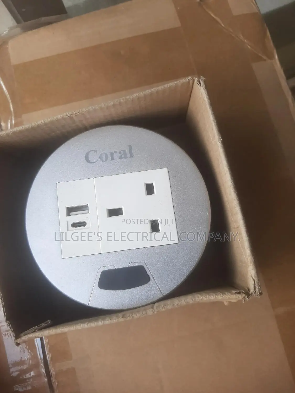 Floor Socket With Usb and Type C