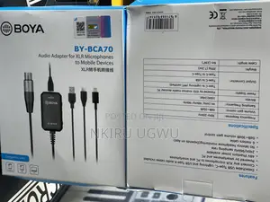BOYA Audio Adapter for XLR Microphones to Mobile Devices