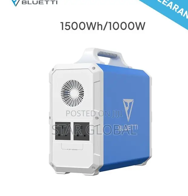 Bluetti's 1500wh Solar-Powered Powerhouse With Solar Panel