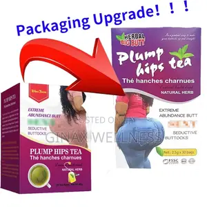 Plump Hips Tea for Hips and Buttocks Enhancement