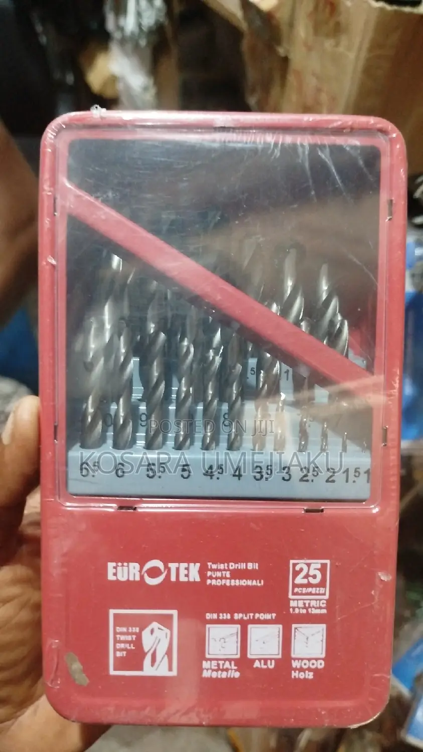 Eurotek Drill Bit Set 1-13mm