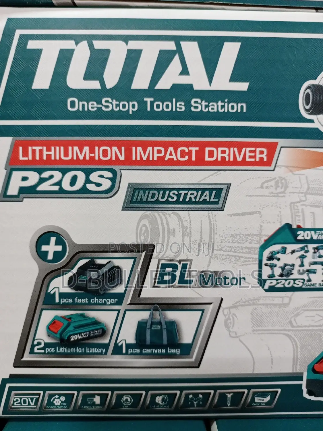 Total Impact Driver 20v