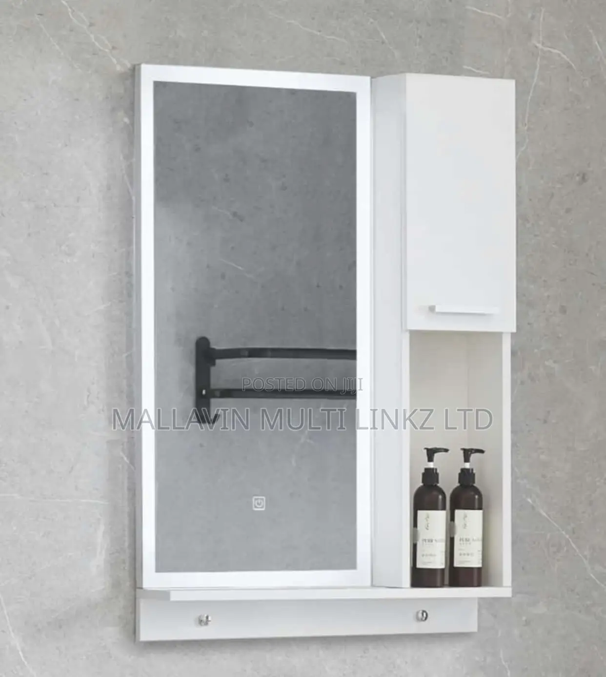 Single Door Wooden Cabinet Mirrors