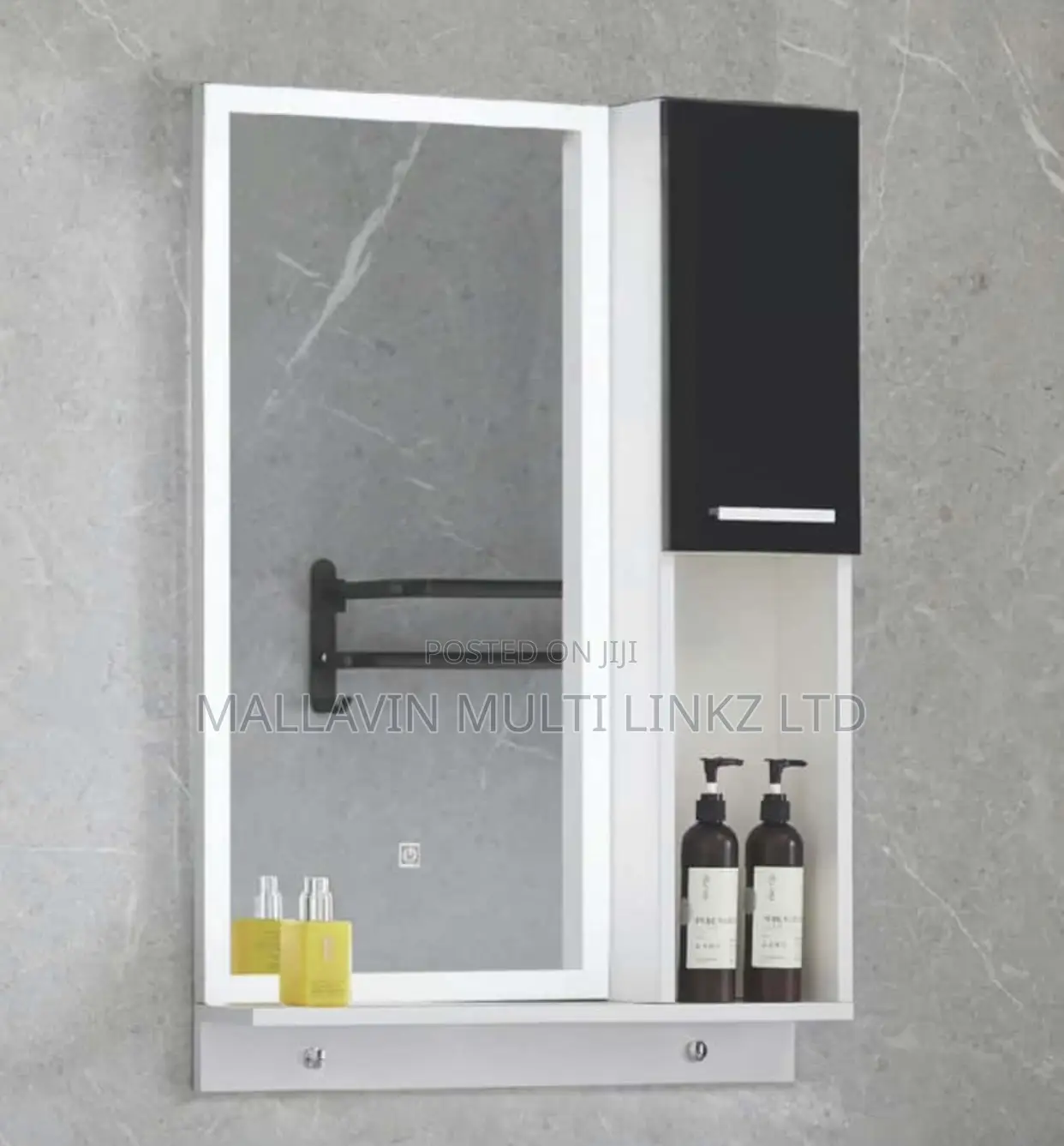 Single Door Wooden Cabinet Mirrors
