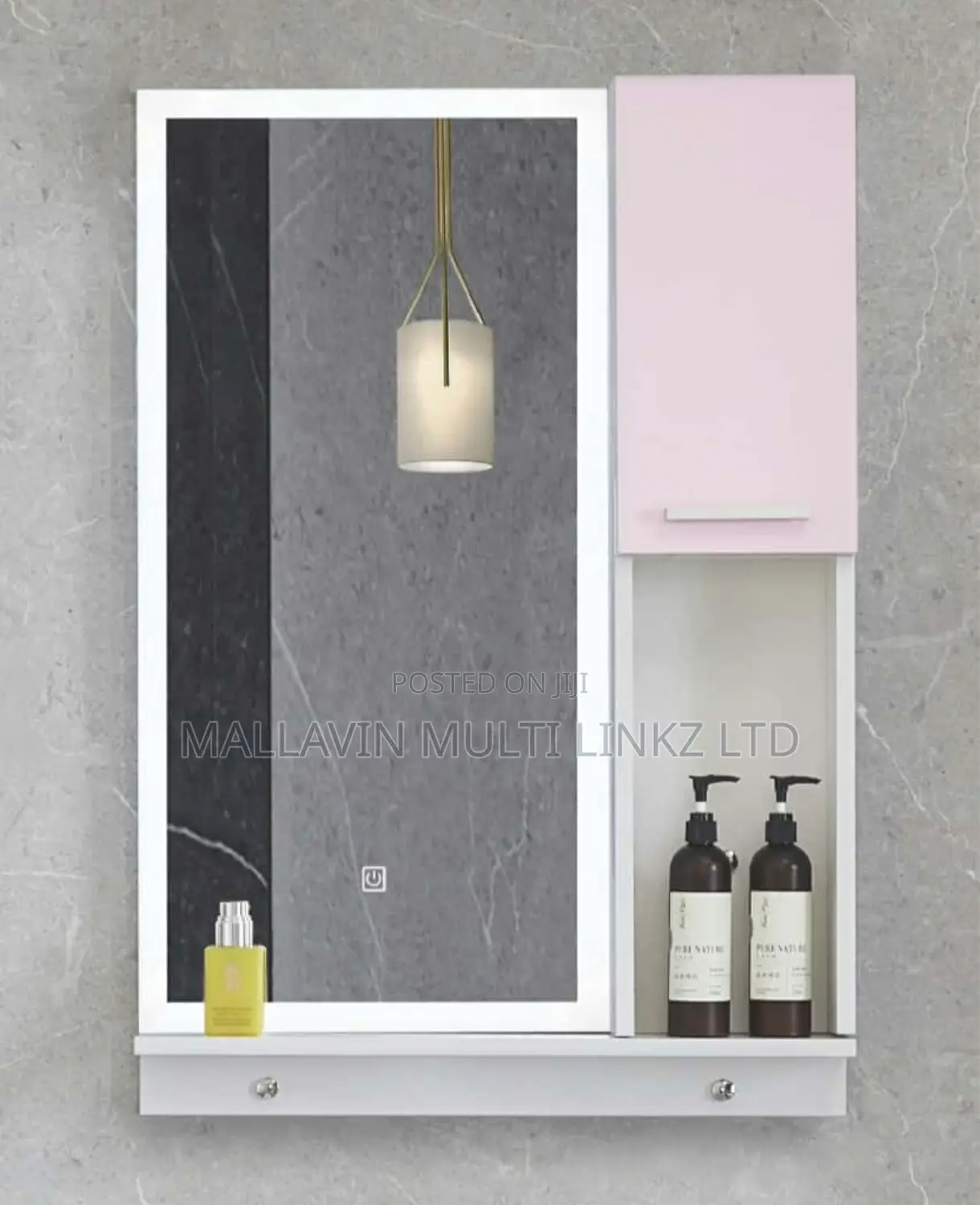 Single Door Wooden Cabinet Mirrors