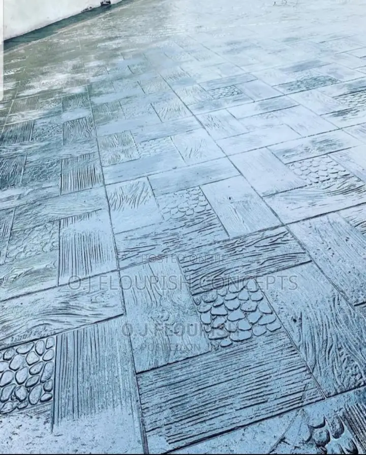 Uniquely Made Stamped Concrete