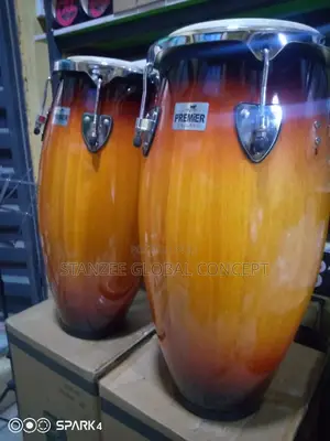 Conga Drum - Wood With Stand