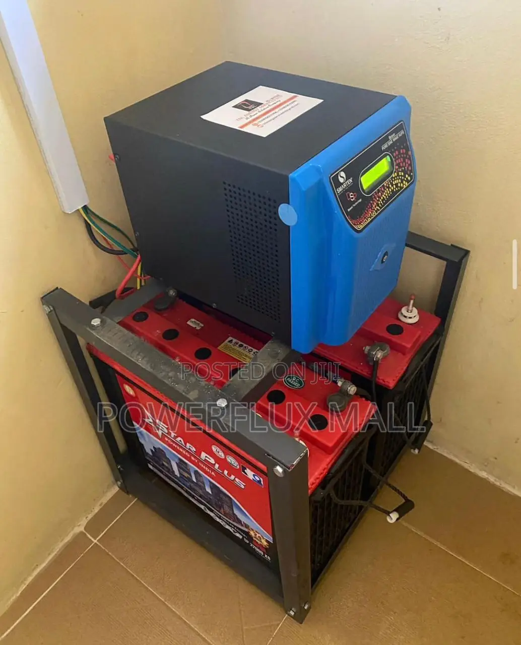 24kva Inverter With 2 Batteries and 4 Solar Panel Solution