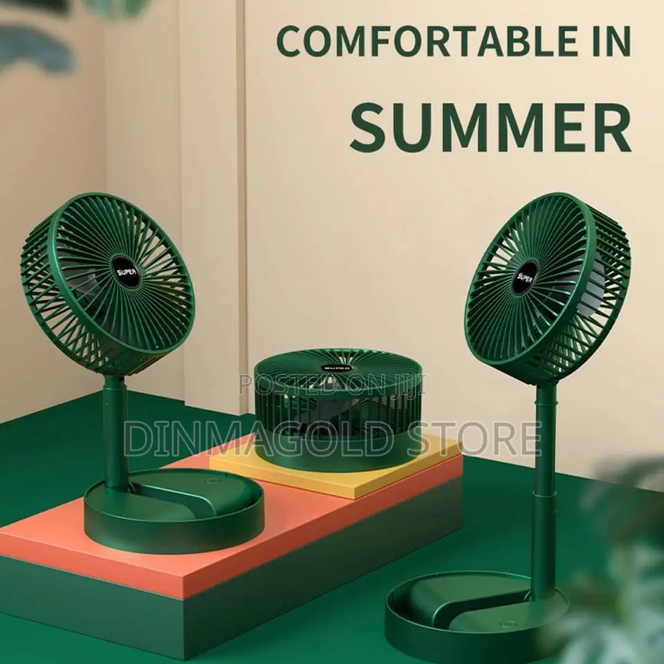 Desktop Fan Portable Touch Control