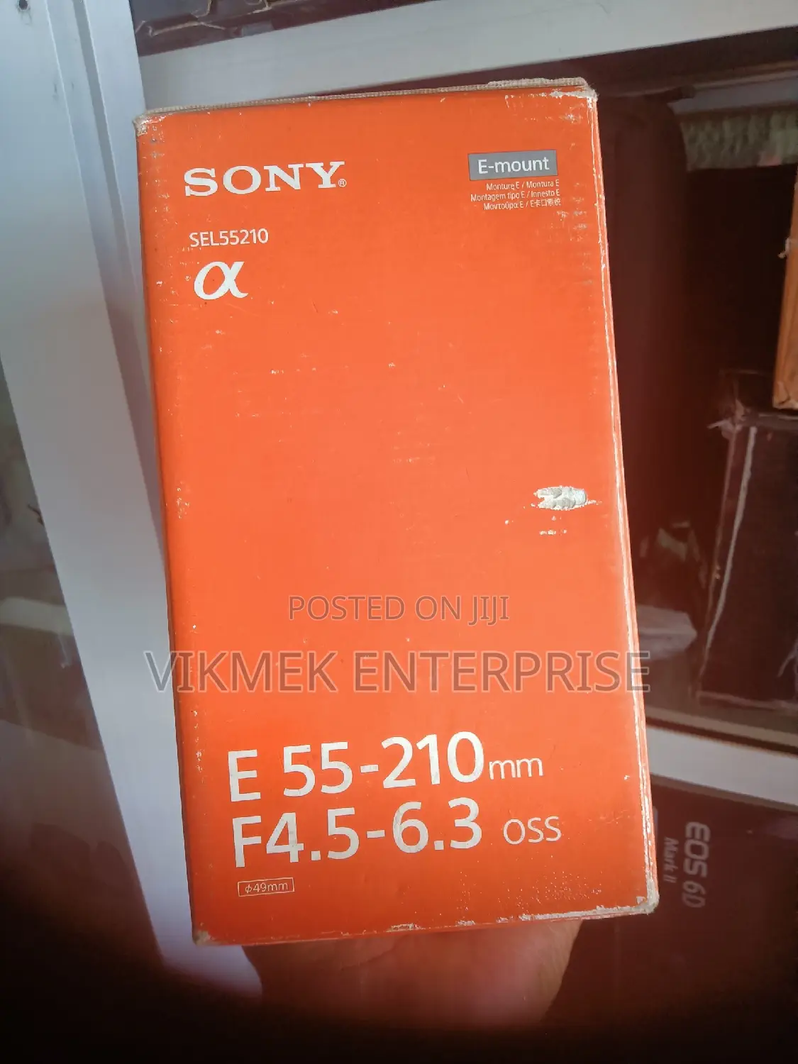 Sony 55-210mm Lens Open Box