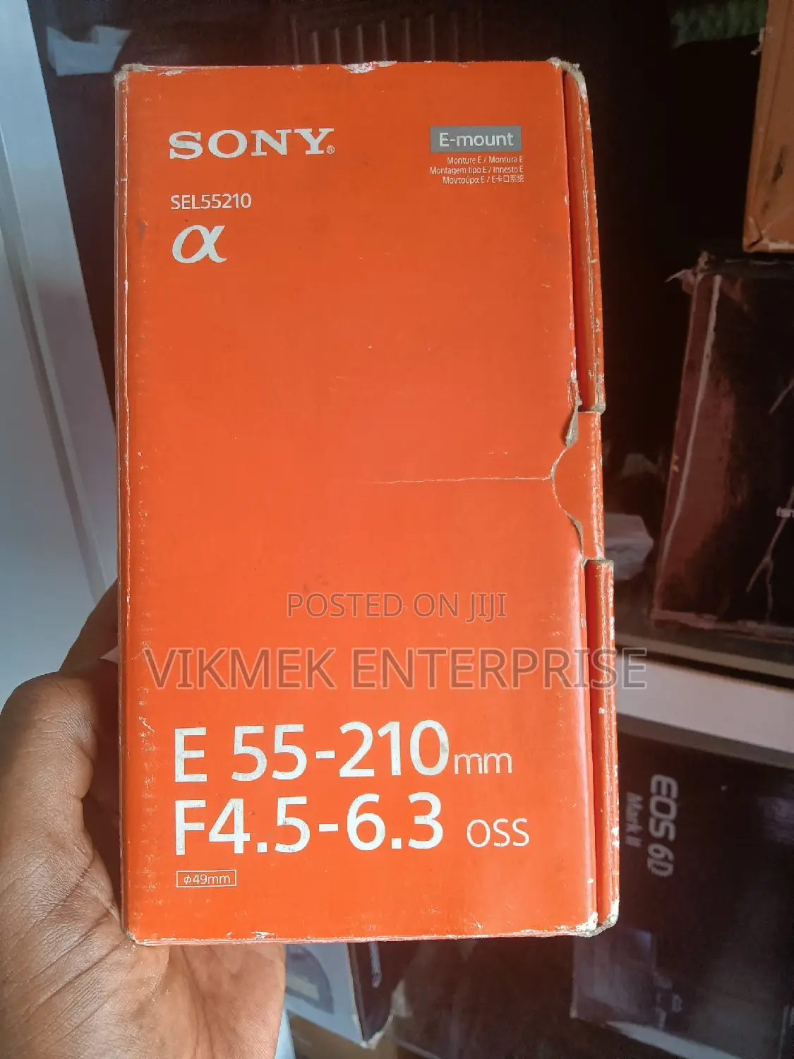 Sony 55-210mm Lens Open Box