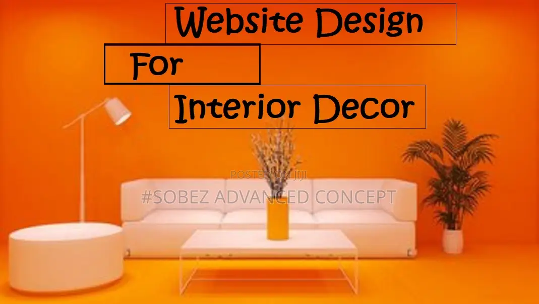 Website Design for Interior Decor