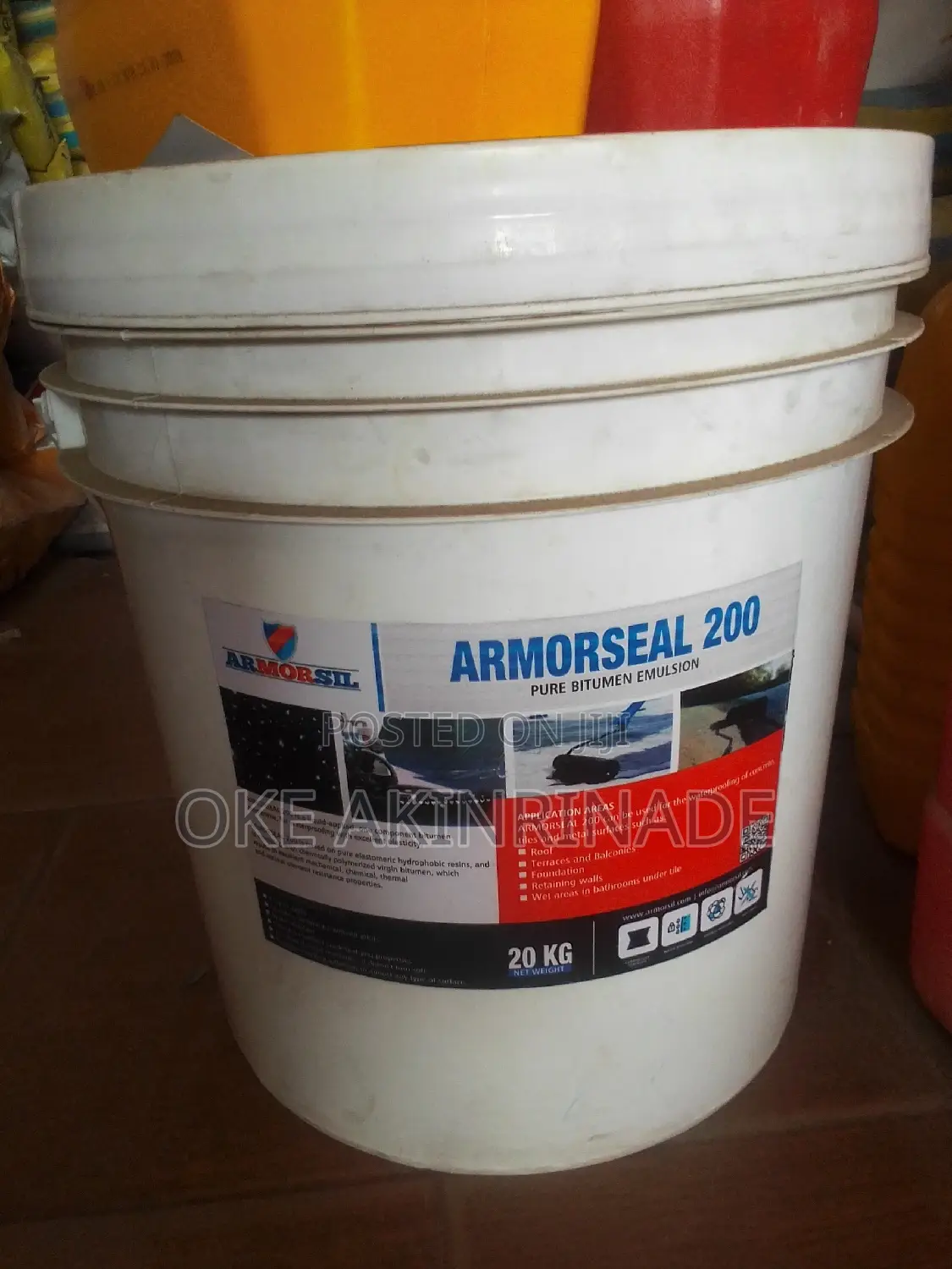 Armorseal 200 Liquid Bitumen Emulsion Waterproofing Membrane