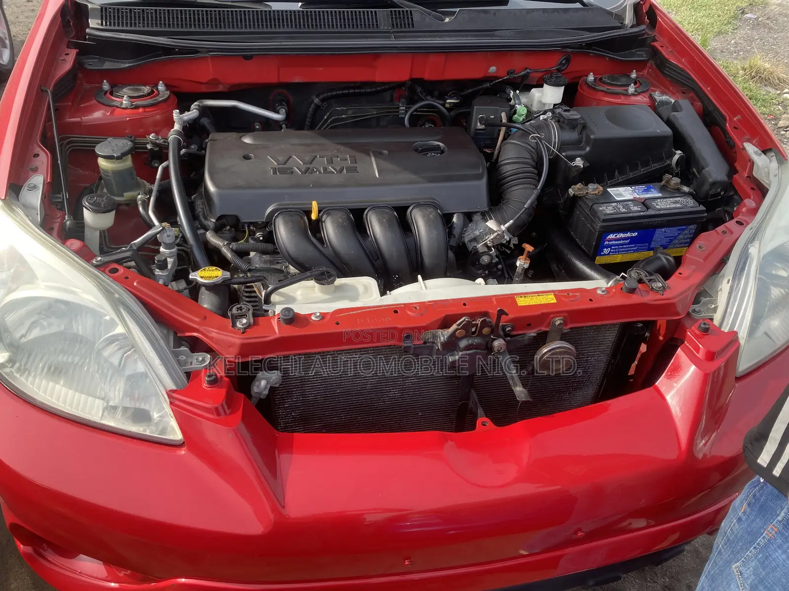 Toyota Matrix 2007 Red
