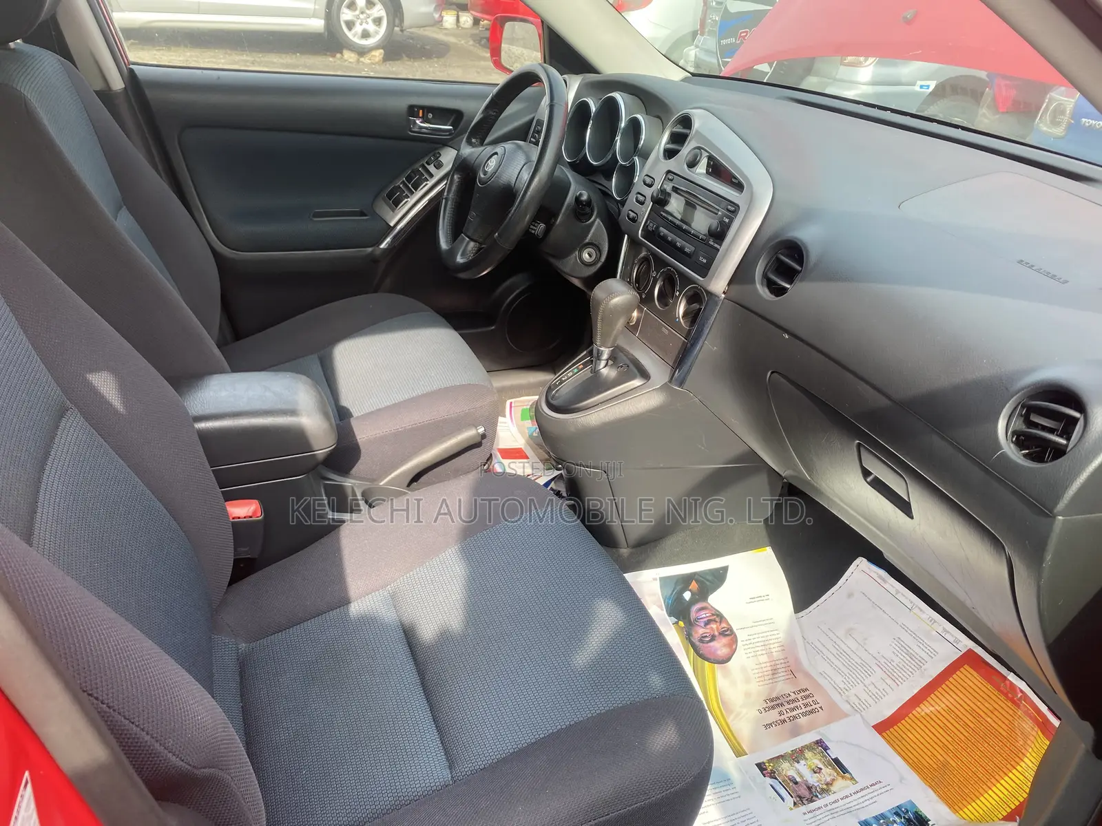 Toyota Matrix 2007 Red