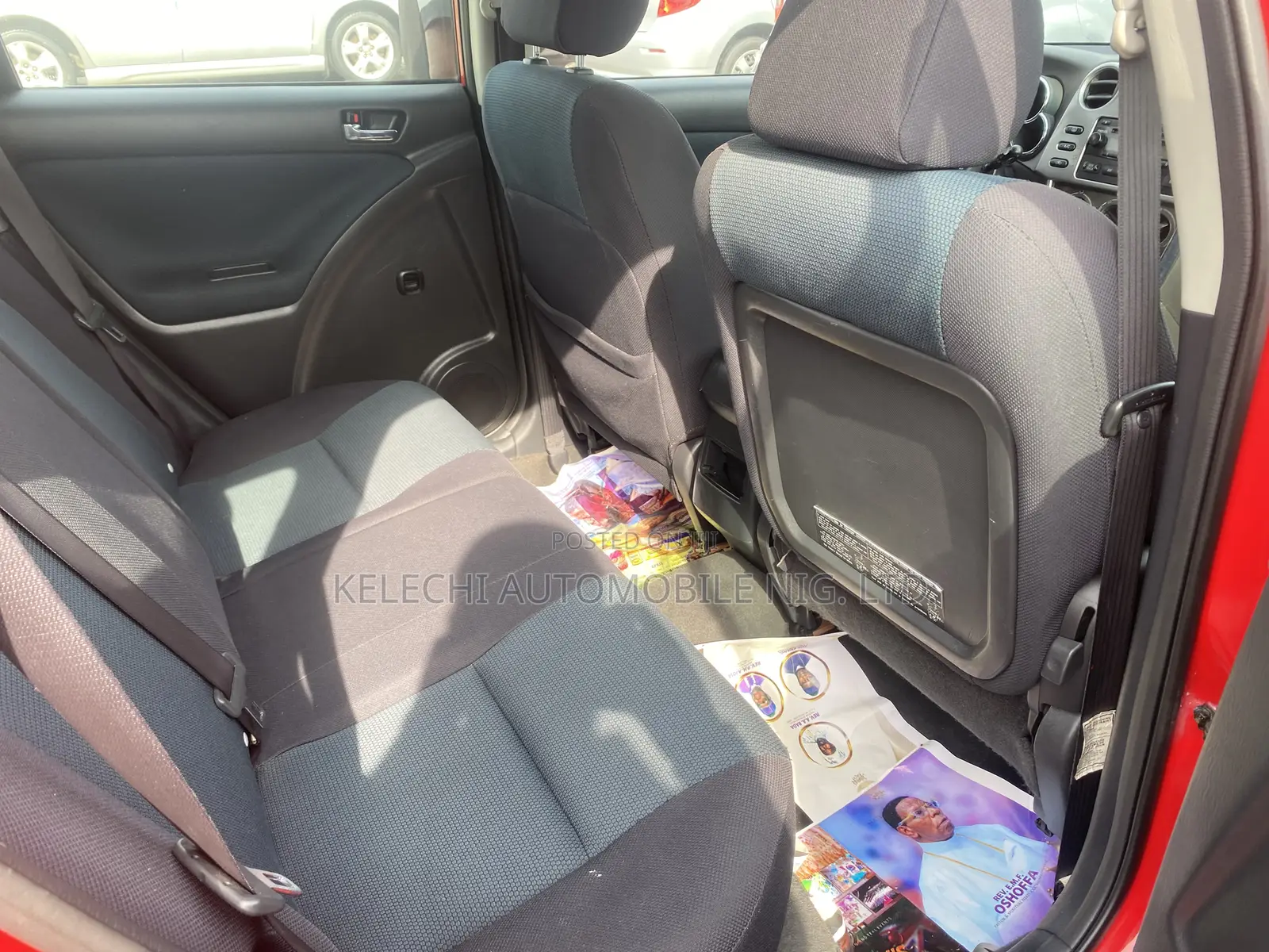 Toyota Matrix 2007 Red