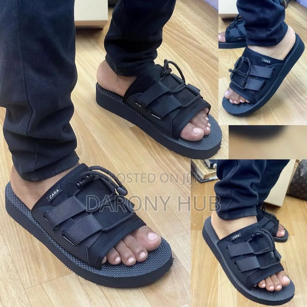 NEW Top Quality ZARA Classy Slides for Men