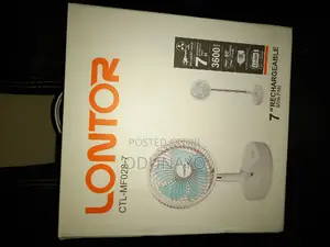 Lontor 6" Rechargeable Mini Fan